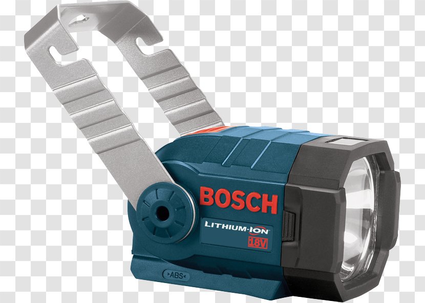 Flashlight Bosch Bare-tool CFL180 18-Volt Lithium-Ionen Taschenlampe Robert GmbH Cordless - Augers - Peep Holes Wide Angle Transparent PNG