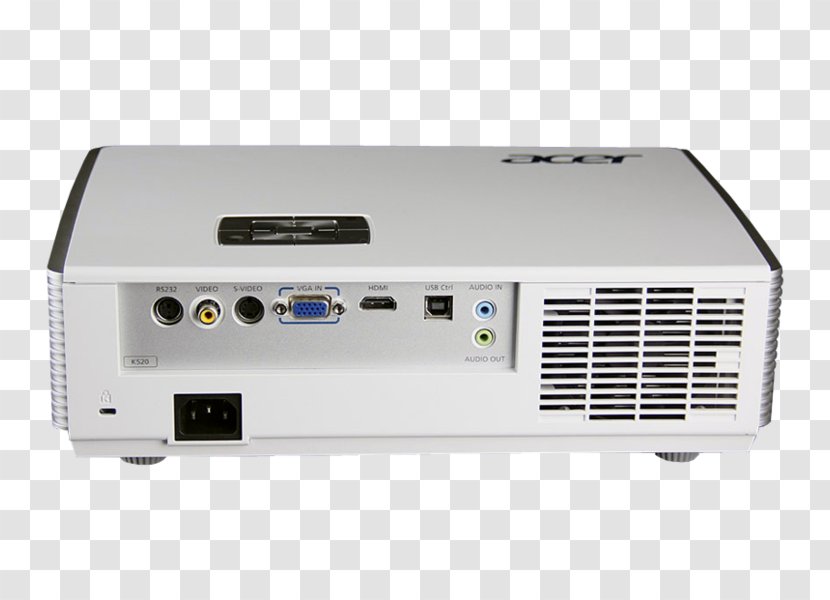 LCD Projector Output Device Multimedia Projectors - Audio Power Amplifier Transparent PNG