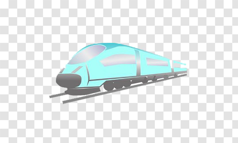 Train Rail Transport High-speed Abiadura Handiko Tren - High Speed Transparent PNG