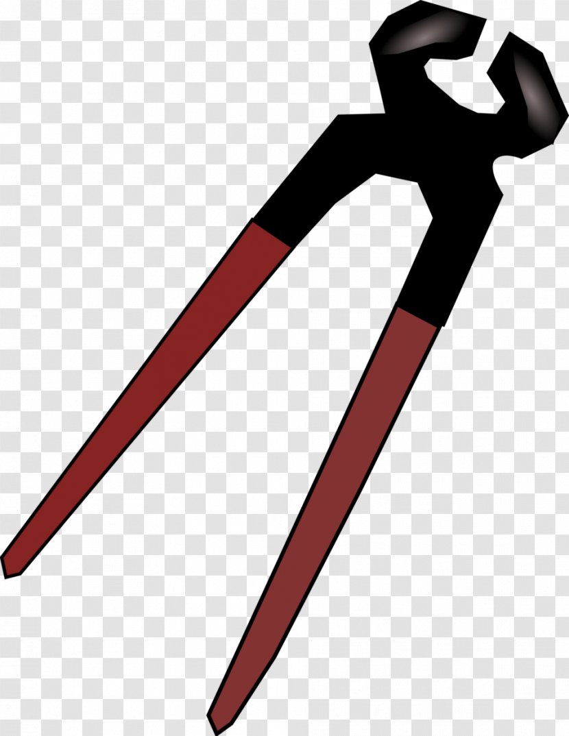 Pincers Pliers Clip Art - Pickaxe Transparent PNG