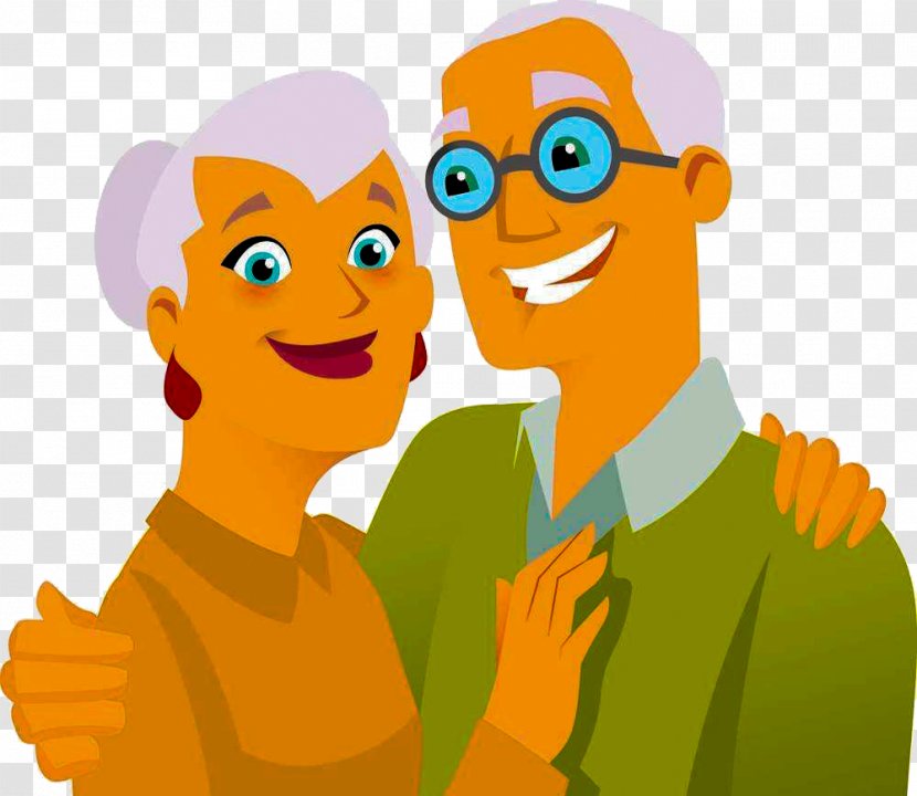Royalty-free Free Content Stock Photography Clip Art - Communication - Foreign Old Couple Transparent PNG