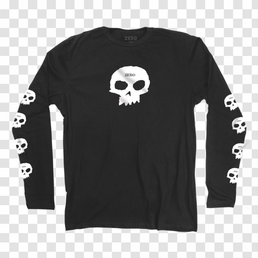 T-shirt Hoodie Clothing Skateboard - Skull Transparent PNG