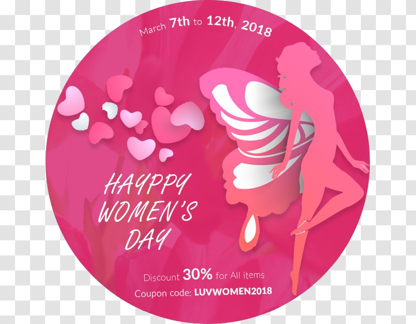 Text Petal Love Font - Women Equality Day Transparent PNG