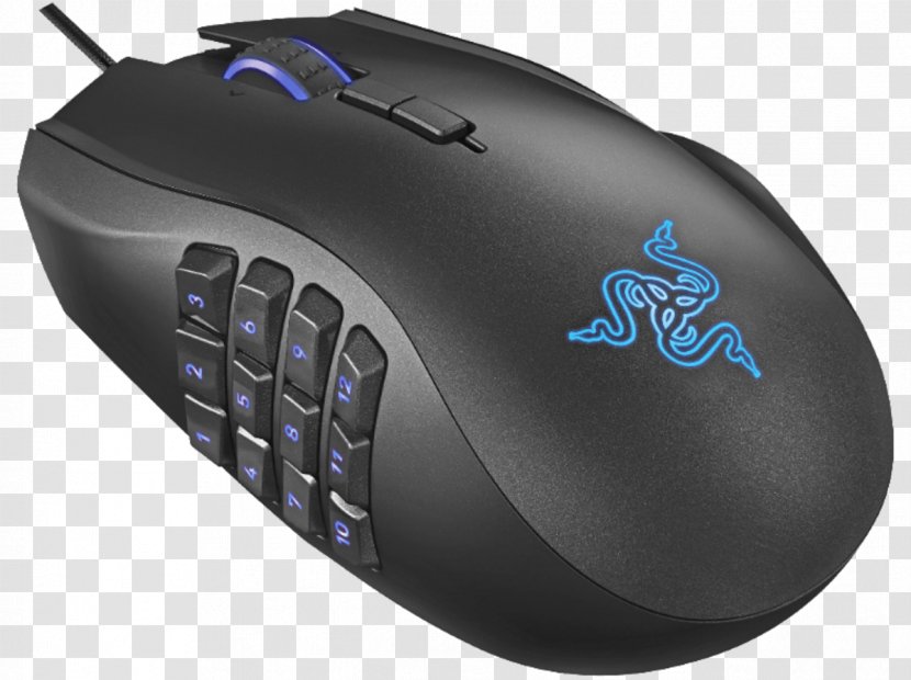 Computer Mouse Razer Inc. Naga Chroma Video Game - Pelihiiri Transparent PNG