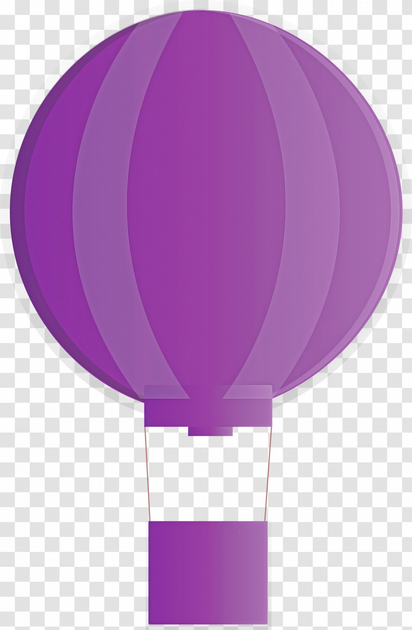 Hot Air Balloon Floating Transparent PNG