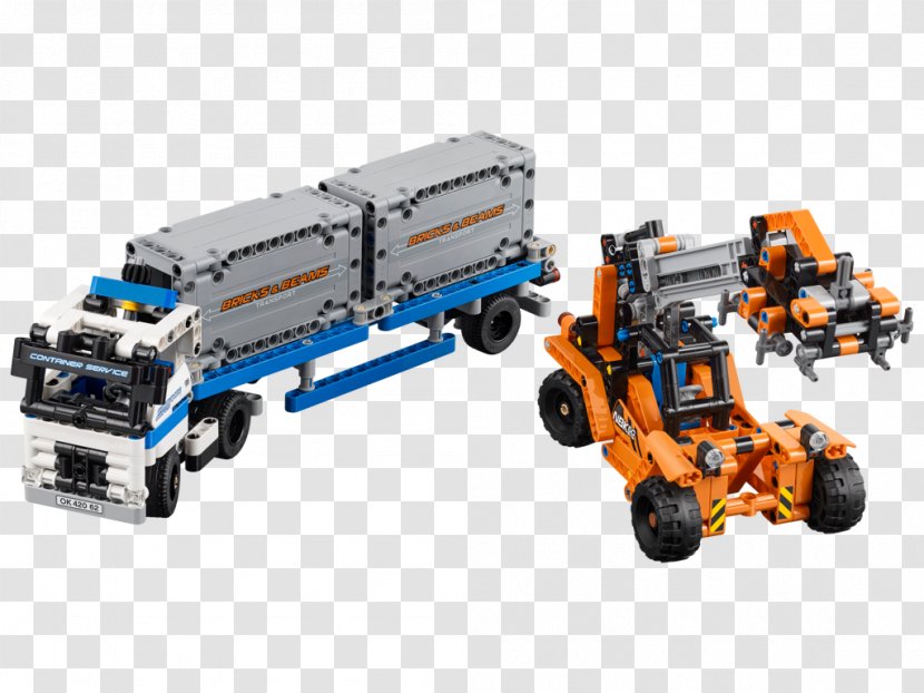 Hamleys Lego Technic Toy LEGO 42062 Le Transport Du Conteneur Transparent PNG