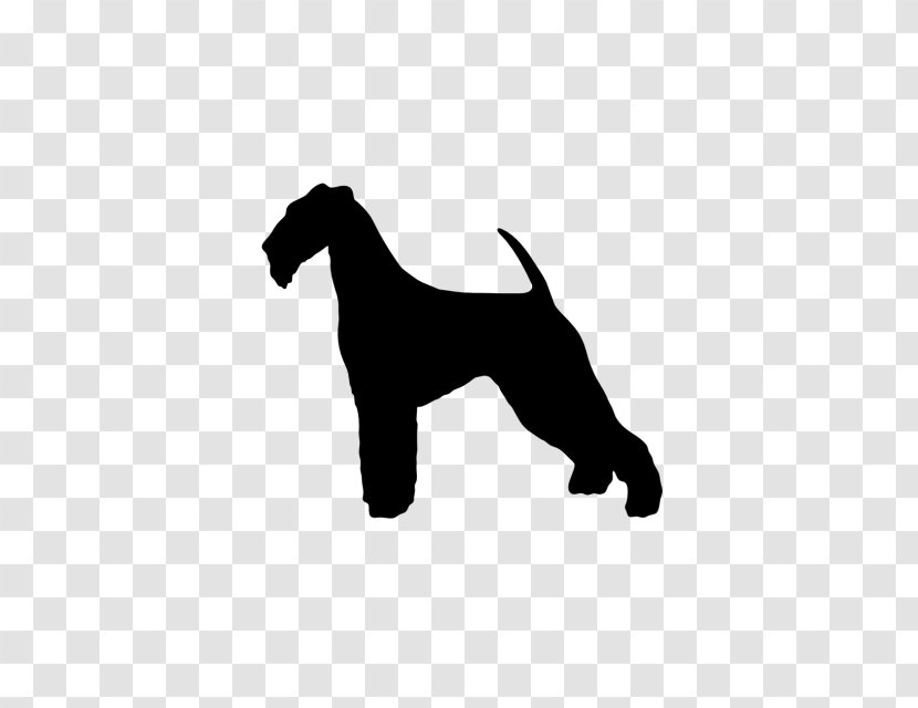 Miniature Schnauzer Dog Breed Airedale Terrier Otterhound - Silhouette Transparent PNG