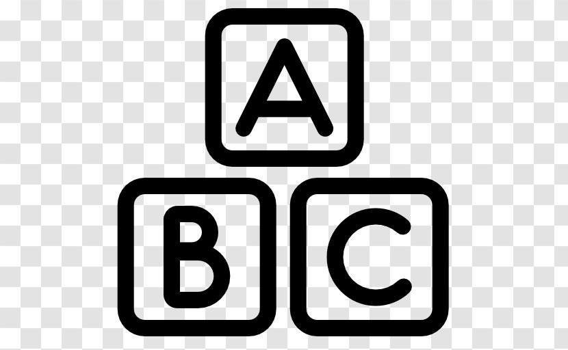 Toy Block Clip Art - Logo - Abc Transparent PNG