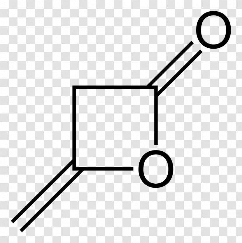 Oxetane Heterocyclic Compound Diketene Acid Organic - Tree - Skeleton Transparent PNG