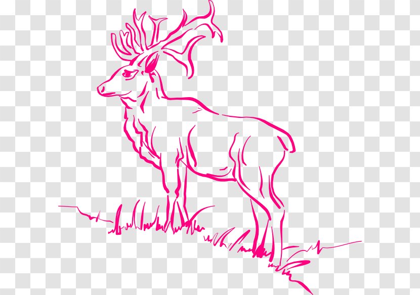 Reindeer Antler Drawing Clip Art Transparent PNG