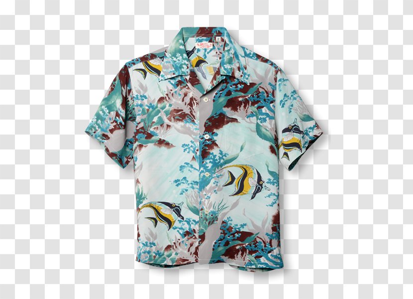 Blouse T-shirt Aloha Shirt Sleeve Transparent PNG
