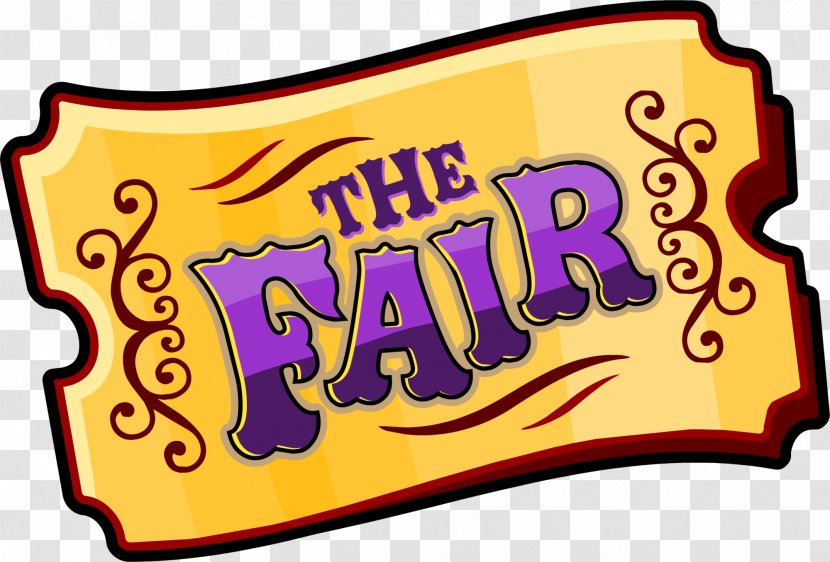 Fair Event Tickets Clip Art Image Themed Party - Midway - Background Book Transparent PNG
