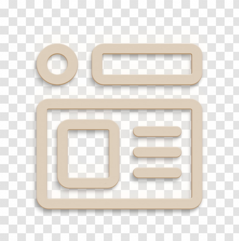 Ui Icon Wireframe Icon Transparent PNG