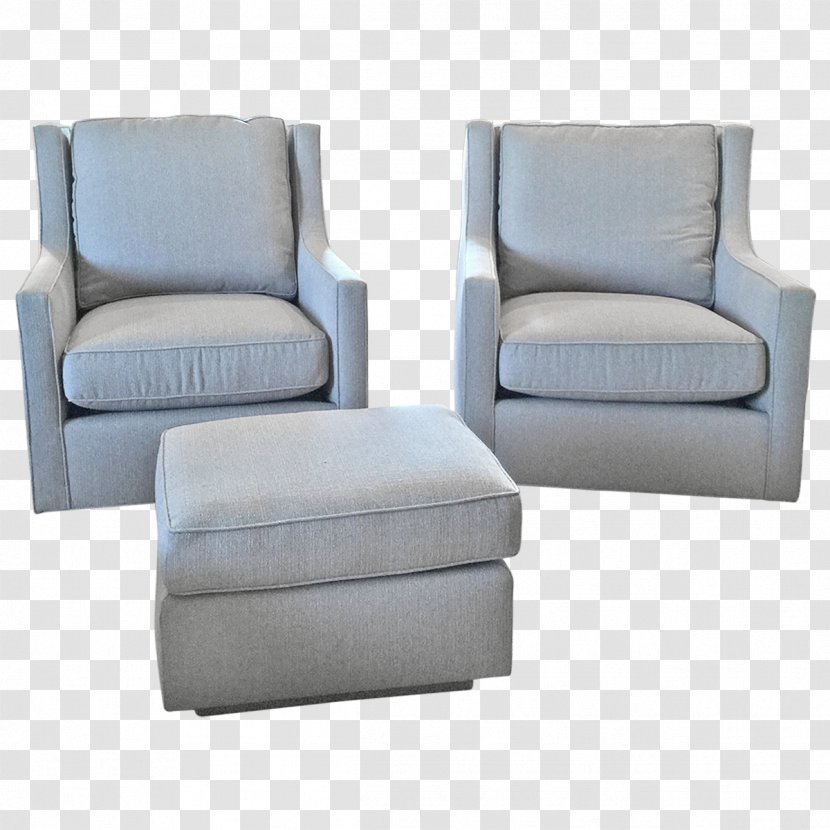 Couch Furniture Loveseat Club Chair - Comfort - Ottoman Transparent PNG