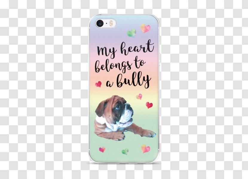 Dog IPhone X Mobile Phone Accessories Text Messaging Clothing - Carnivoran - Heart Transparent PNG