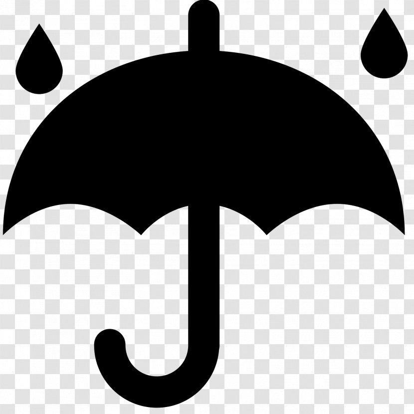 Umbrella - Rain - Black Transparent PNG