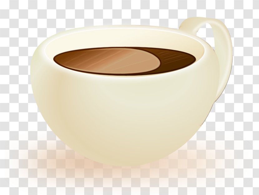 Coffee Cup - Espresso - Beige Transparent PNG