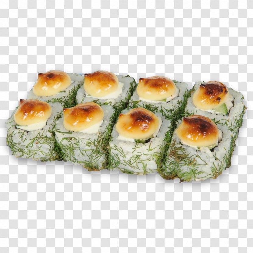 California Roll Vegetarian Cuisine Sushi Canapé 07030 - Food Transparent PNG