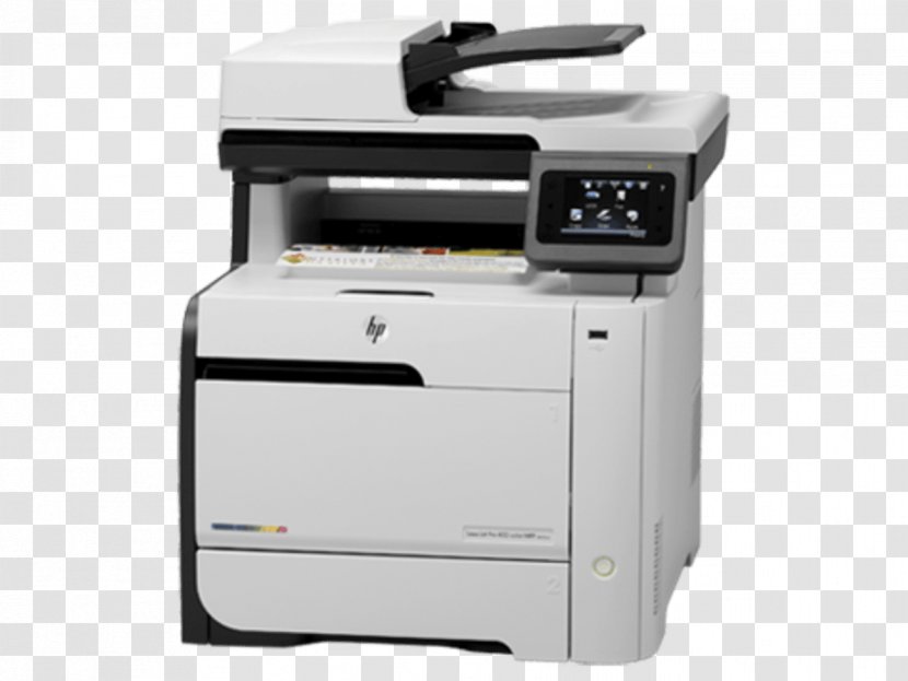 Hewlett-Packard Multi-function Printer HP LaserJet Laser Printing - Hp Laserjet Pro 400 Mfp M475 - Hewlett-packard Transparent PNG