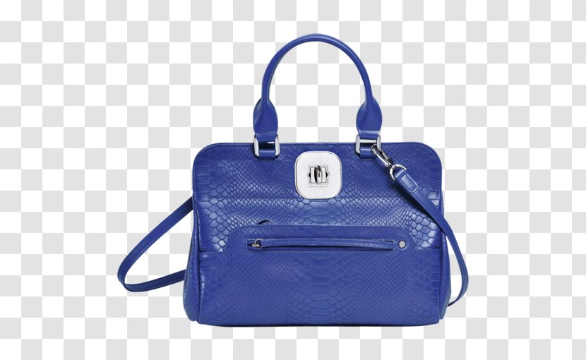 Handbag Leather Longchamp Blue - Azure - Women Bag Transparent PNG