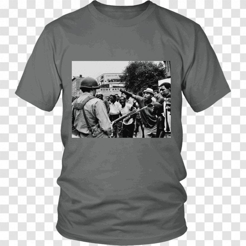 1967 Newark Riots Detroit Riot Race - T Shirt - Antioppressive Practice Transparent PNG
