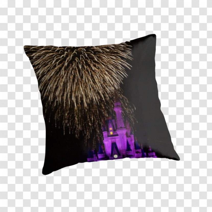 Throw Pillows Cushion Purple Innovation Violet - Pillow - Magic Kingdom Transparent PNG