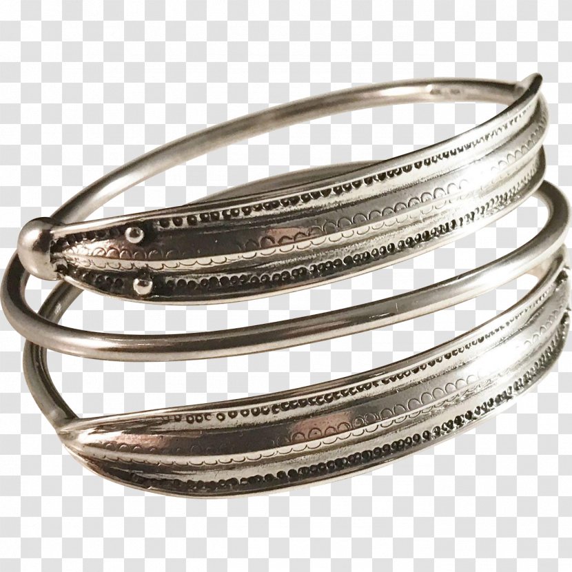 Bangle Bracelet Silver Ring - Platinum - Danish Museum Of Art Design Transparent PNG