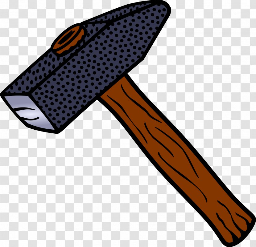 Claw Hammer Tool - Hand-painted Transparent PNG