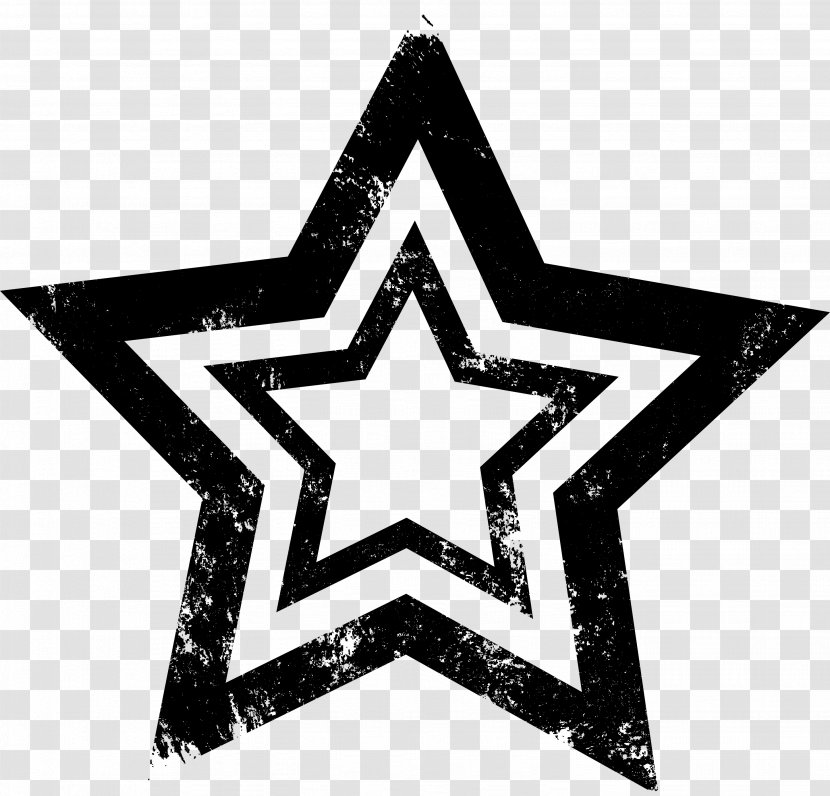 Abziehtattoo Vector Graphics Temporary Tattoos Drawing - Star Pure Transparent PNG