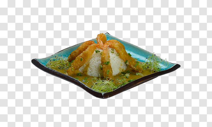 Shrimp Curry Sushi Fried Rice Tataki Chicken - Sauce Transparent PNG