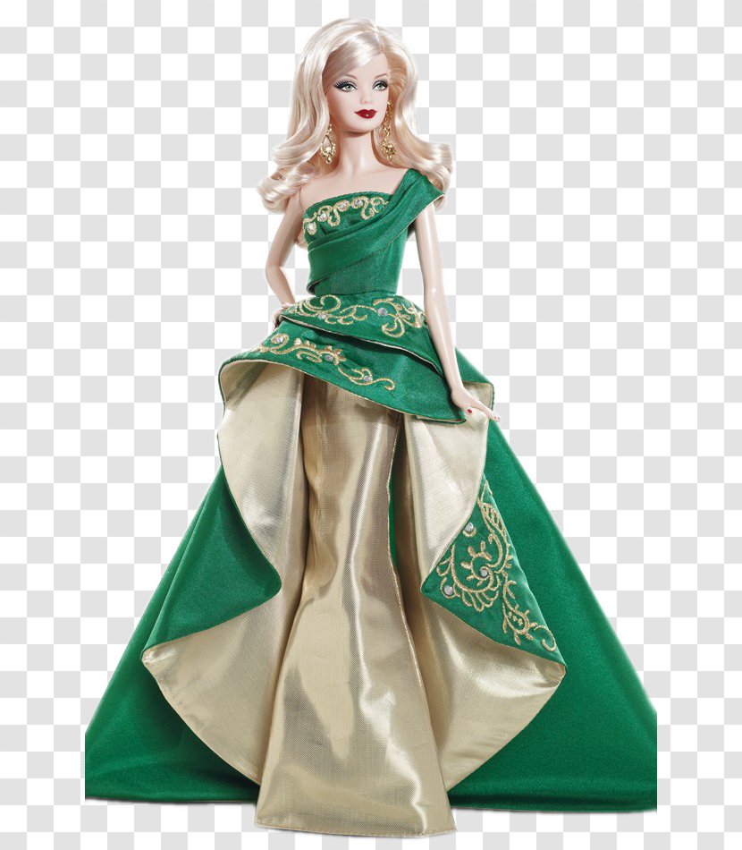 Goddess Of Beauty Barbie Doll 2015 Holiday - Hallmark Transparent PNG