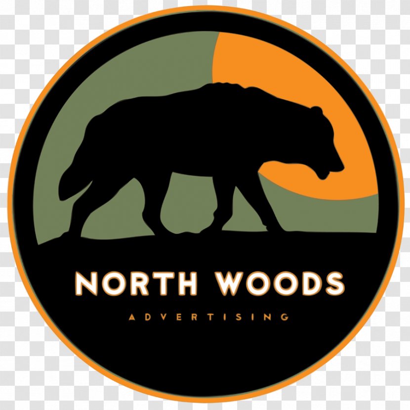 Logo North Woods Advertising Graphic Design - Sign - Oval Transparent PNG