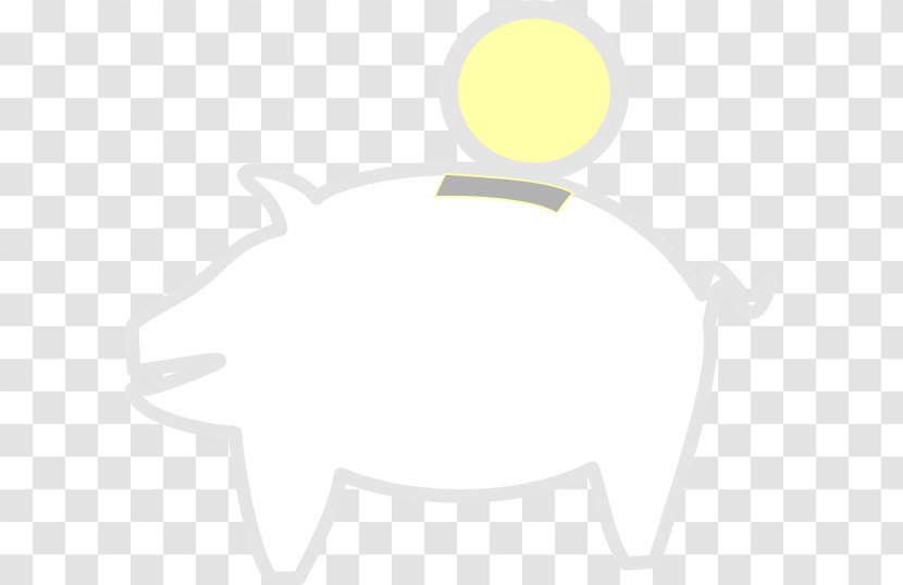 Yellow Clip Art - Bank - Piggy Transparent PNG