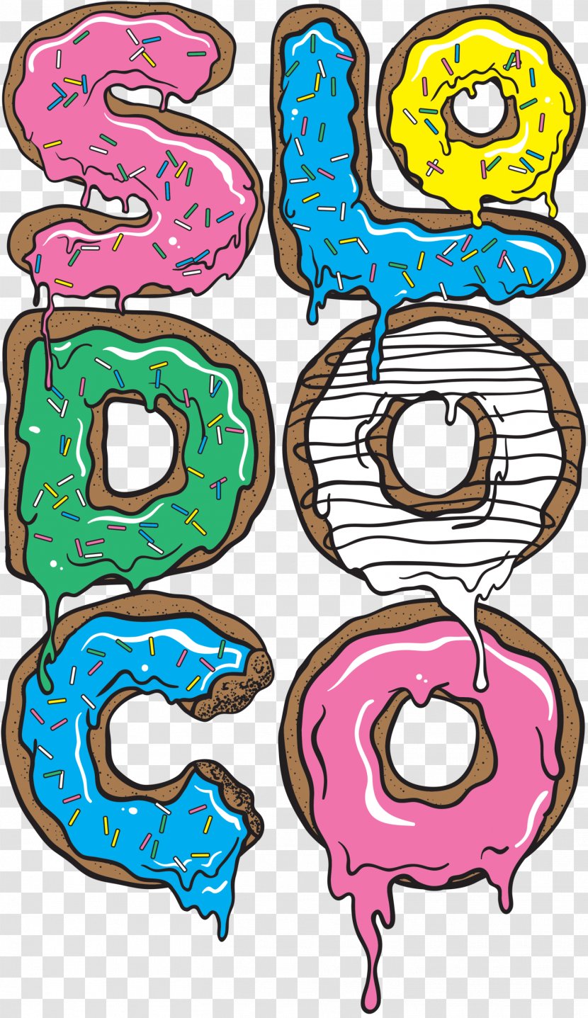 Visual Arts Line Art - Silhouette - Donut Transparent PNG