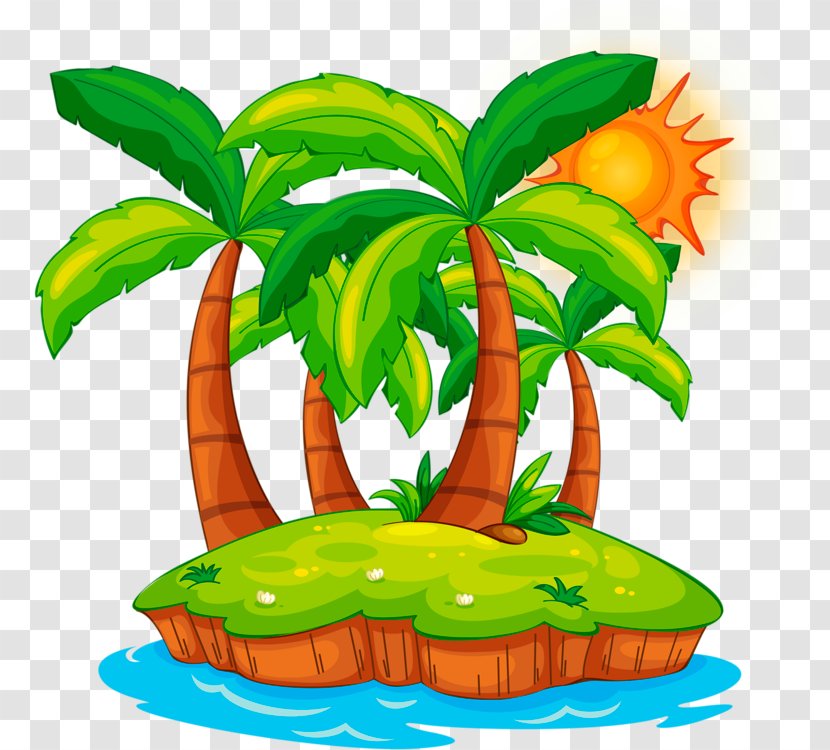 Vector Graphics Stock Illustration Clip Art Image - Plant - Island Transparent PNG