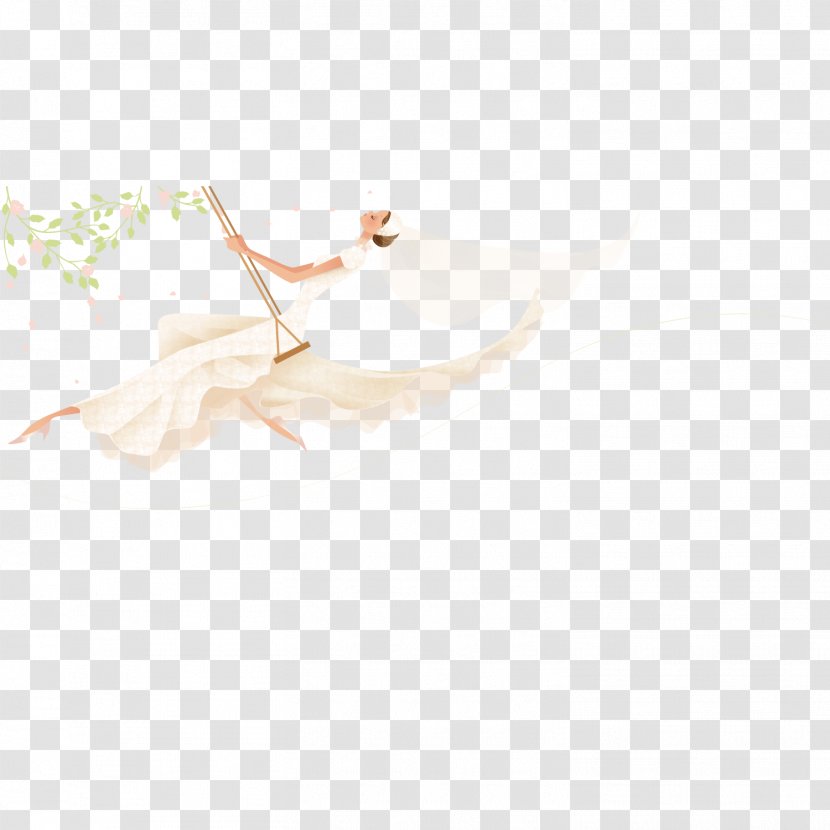 Floor White Tile Wedding Pattern - Swing The Bride Transparent PNG