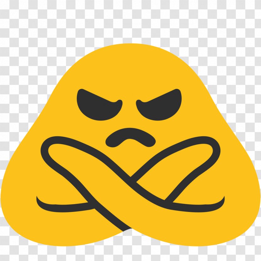 IPhone Emoji Gesture SMS Emoticon - Angry Transparent PNG