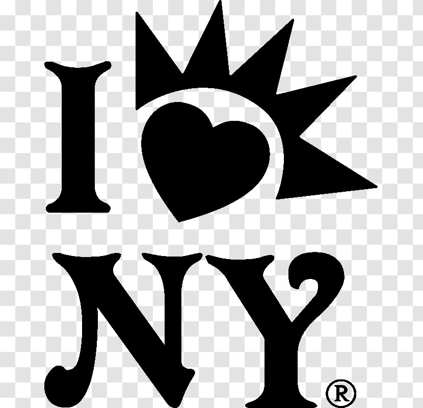 Line White Clip Art - Black And - I Love New York Transparent PNG