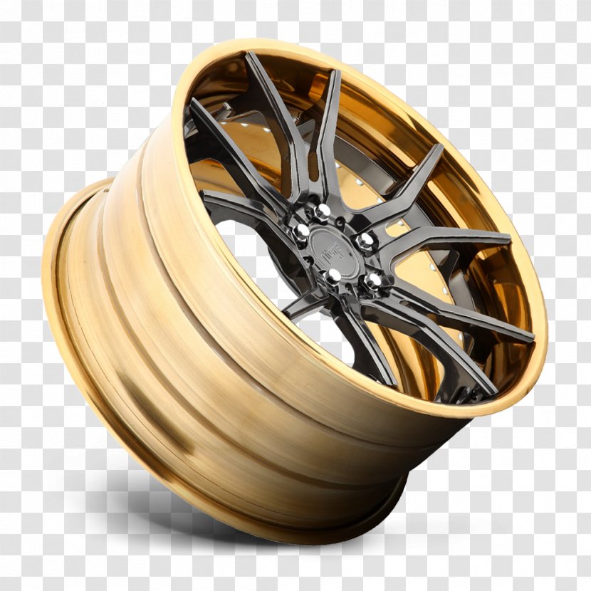 Alloy Wheel Copper Metal Rim - Face - Niche Transparent PNG