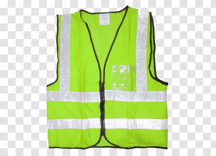 Gilets High-visibility Clothing Jacket Sleeveless Shirt - Outerwear Transparent PNG