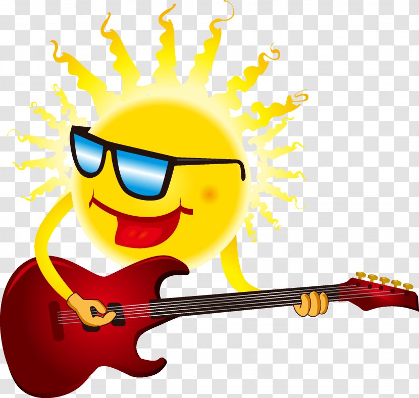 Sunlight Sunset Graphic Arts - Happiness - Cartoon Sun Transparent PNG