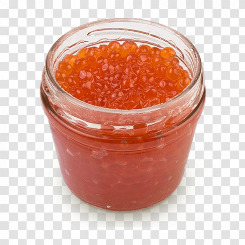 Red Caviar Roe Sockeye Salmon - Kaviarhauz - Salt Transparent PNG