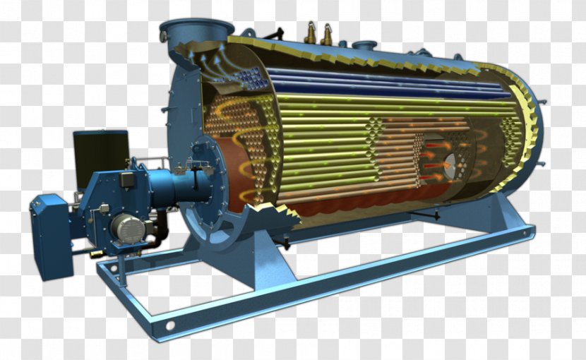 Electric Generator Fire-tube Boiler Water-tube Steam - Pressure Vessel - Pass Transparent PNG