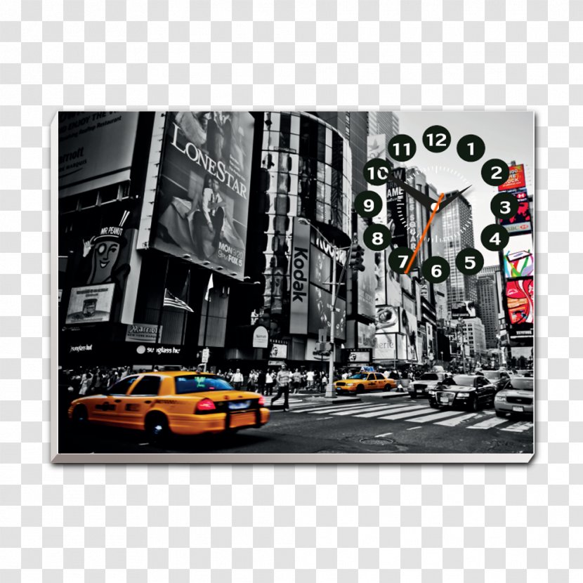 Times Square City The New York Street November - Advertising Transparent PNG