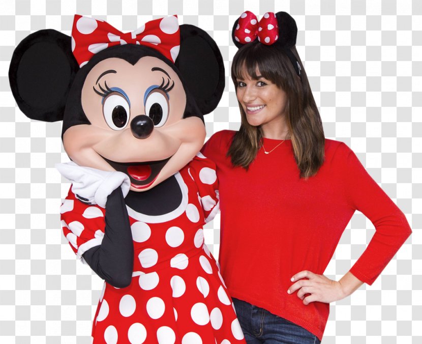 Lea Michele Disneyland Walt Disney World Minnie Mouse Mickey - Diane Miller - Propaganda Boy Transparent PNG