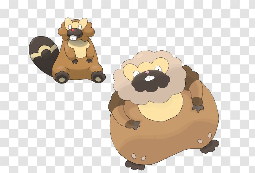 Bibarel Bidoof Normal Video Games Sinnoh - Bear - Beaver Transparent PNG