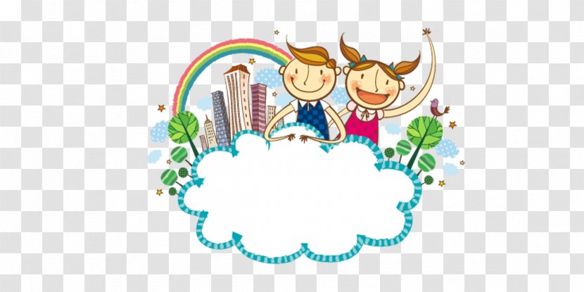 Learning Technology Clip Art - Heart - Clouds On The City Transparent PNG