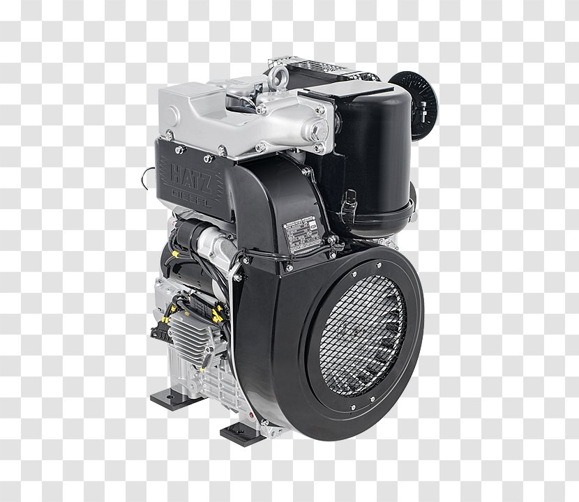 Hatz Diesel Engine Cylinder Car - Generator Transparent PNG