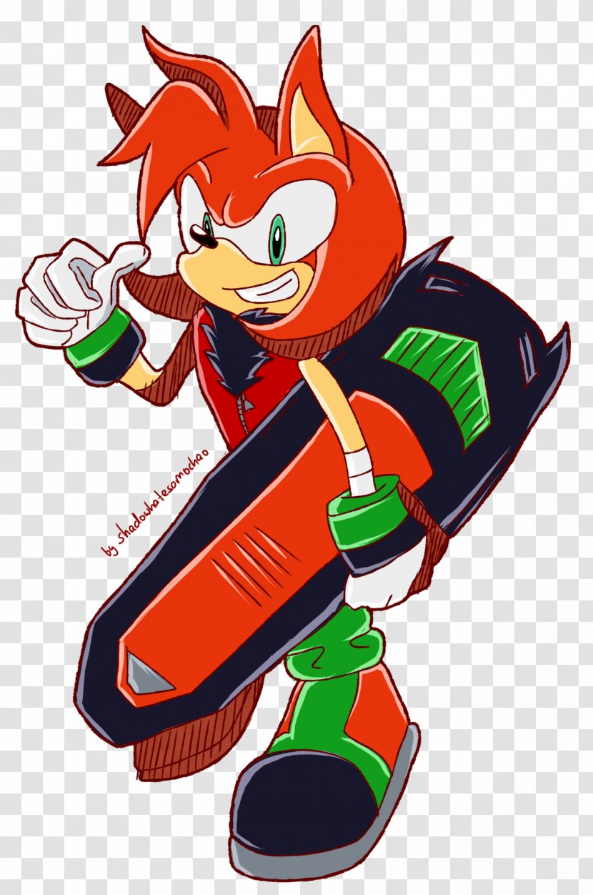 Sonic Riders The Hedgehog Shadow Free - Green - I Hate Transparent PNG