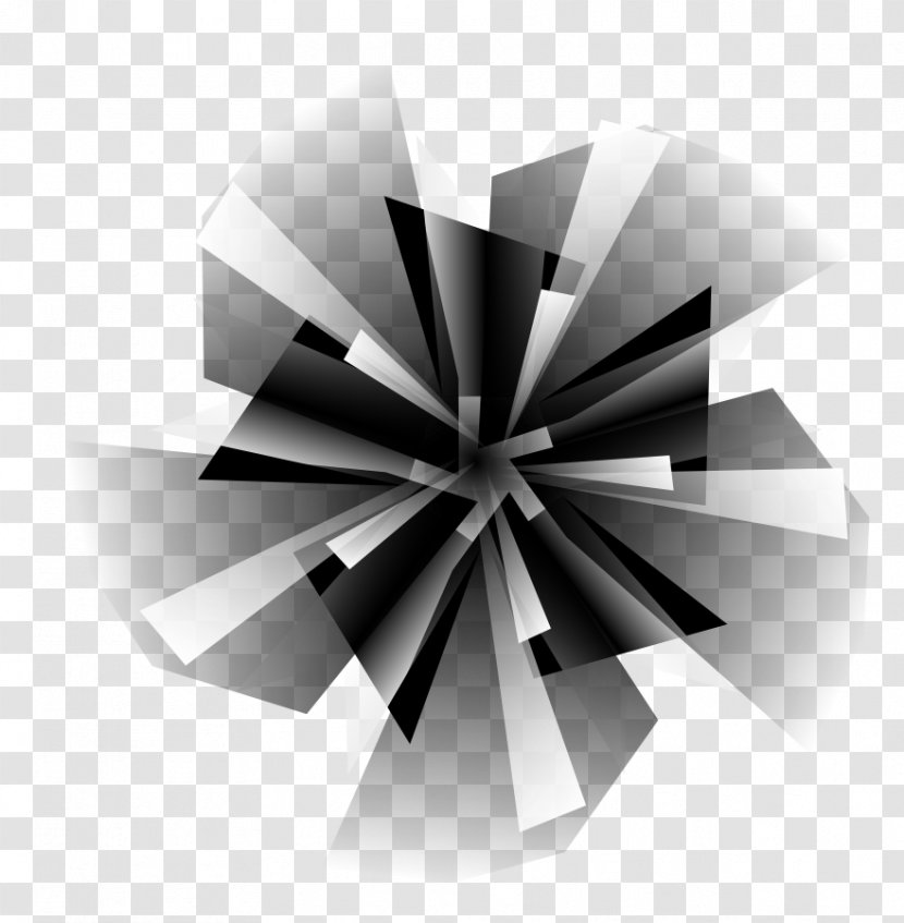 Black Hole Geometry Symmetry Clip Art - And White - Depilation Transparent PNG